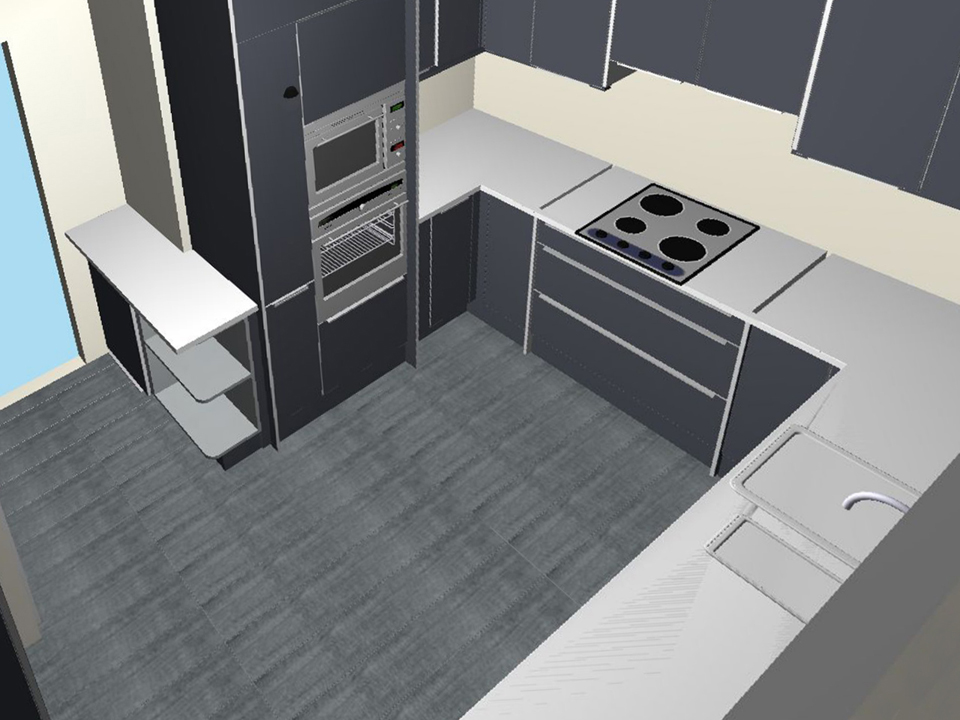 Kitchen case study design image 2