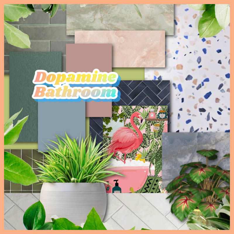 Dopamine Decor in the Bathroom